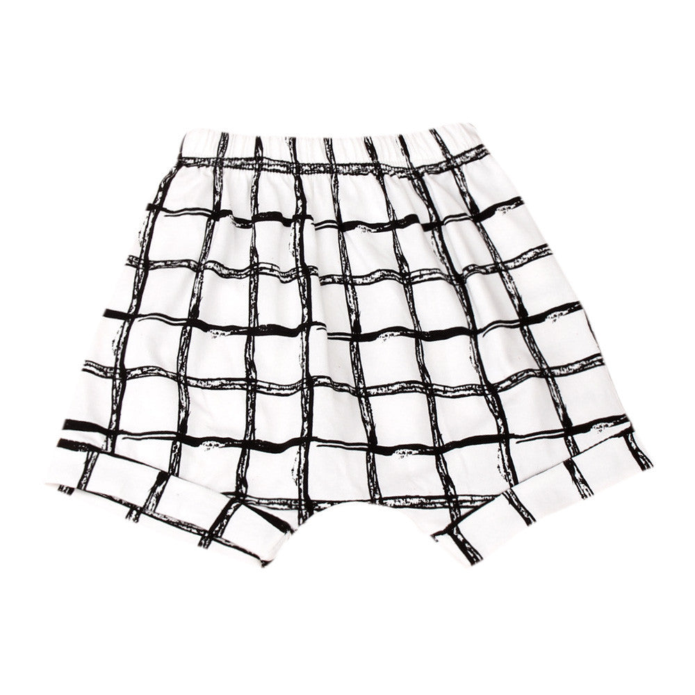 Boys Shorts 2017 Summer Baby Boys Shorts Kids Bottom Pants Plaid Printed Fashion Children Trousers Menina baby bloomers panty