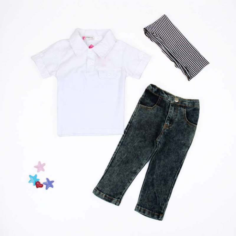 Summer Boys clothing sets children clothing set short sleeved T-shirt + jeans 2 pcs boy clothes suit